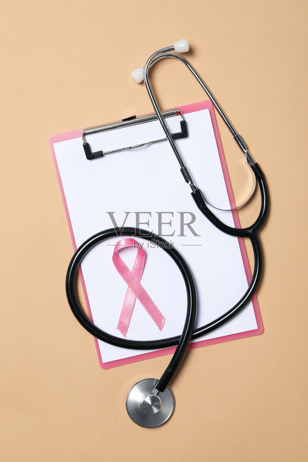 世界癌症日，女性癌症的概念照片摄影图片