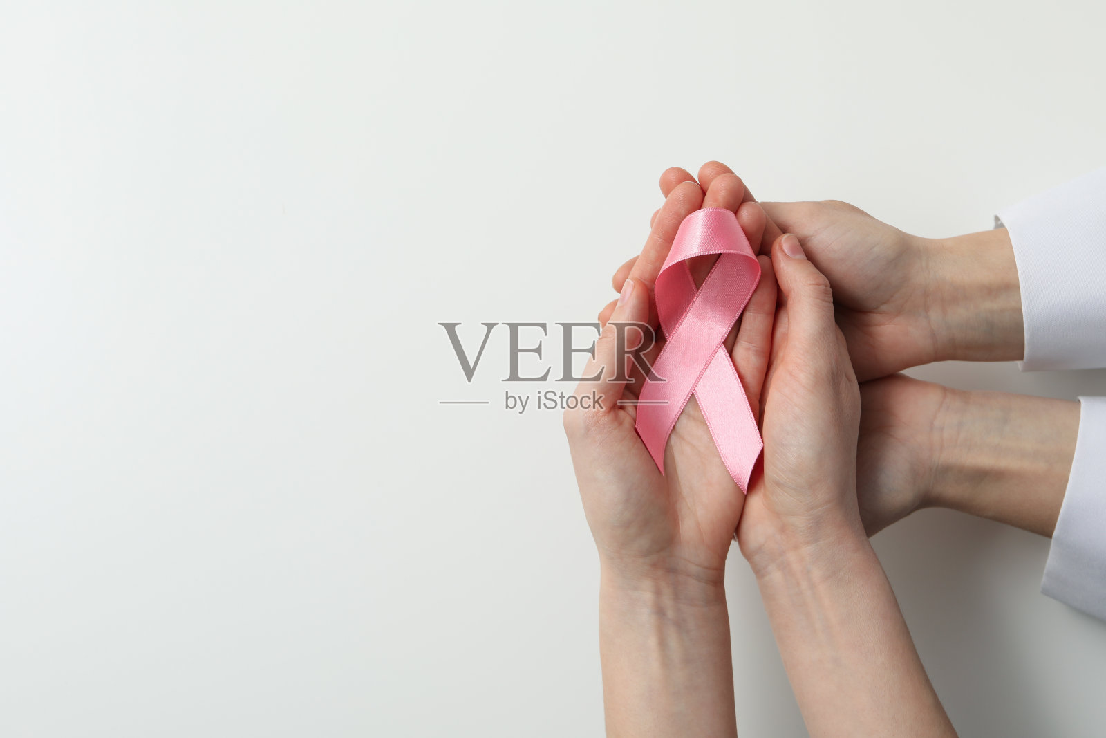 世界癌症日，女性癌症的概念照片摄影图片