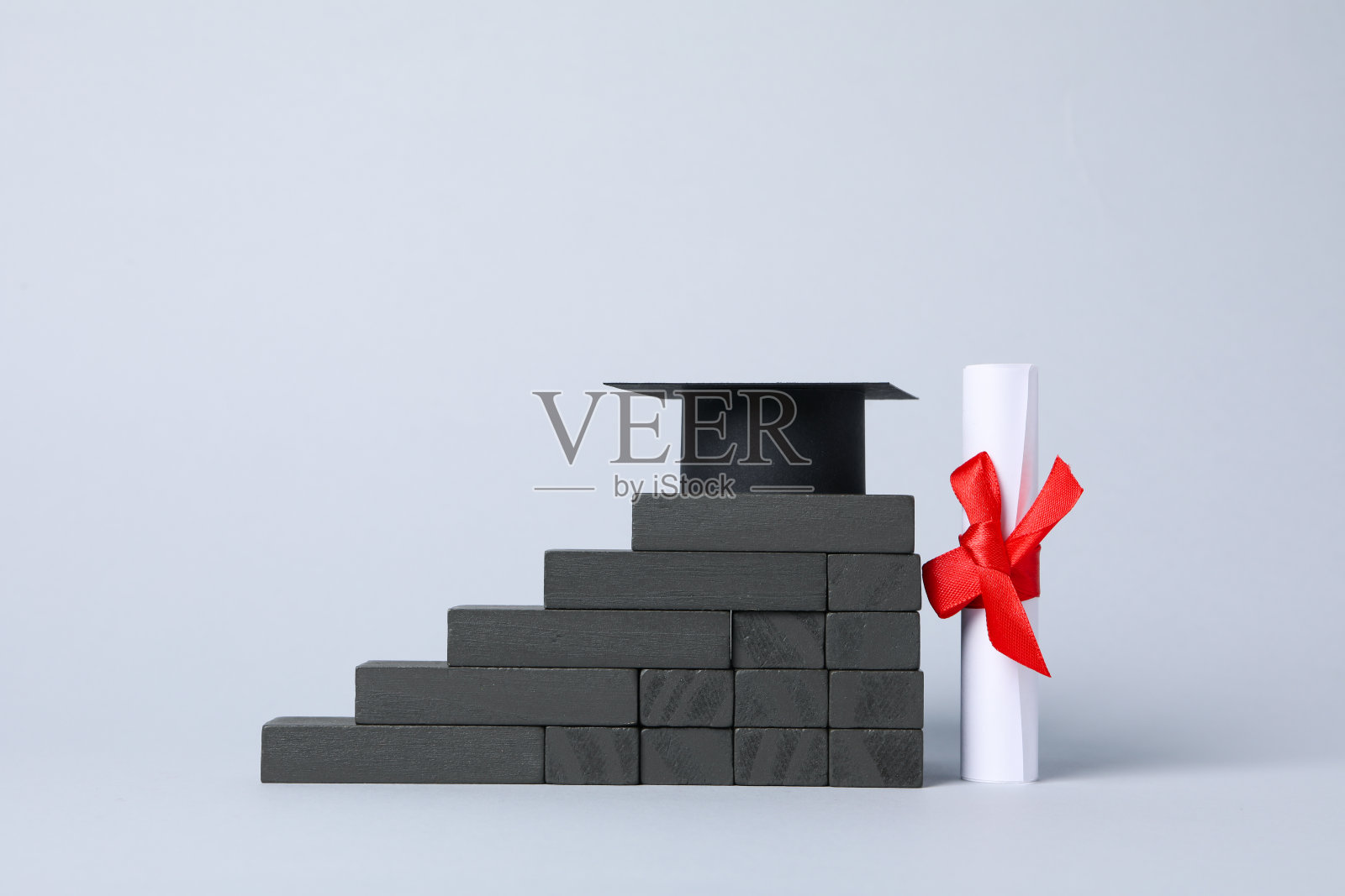 高中毕业和大学毕业的概念照片摄影图片