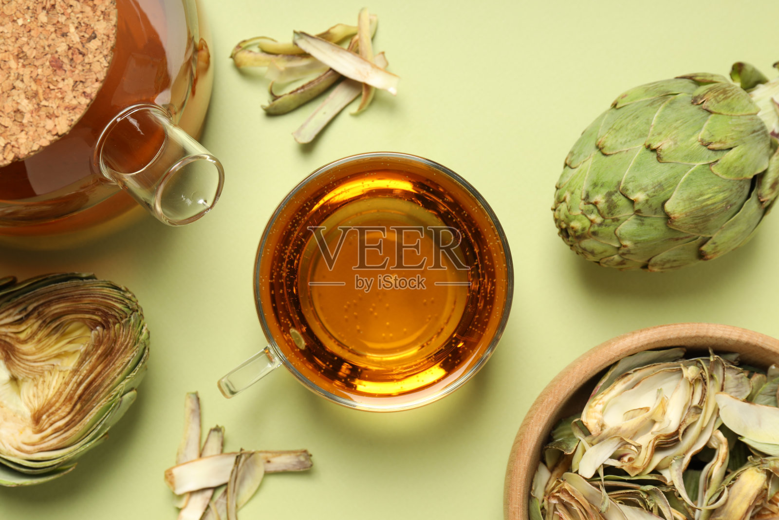 产品以保健、保健为理念——洋蓟医药照片摄影图片