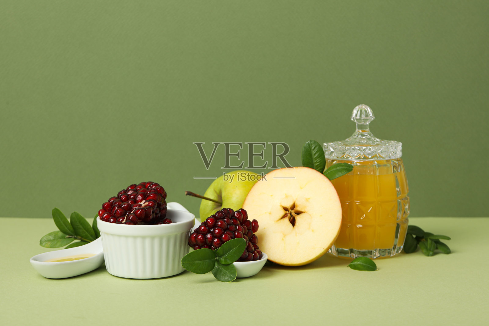 犹太新年假期的概念照片摄影图片