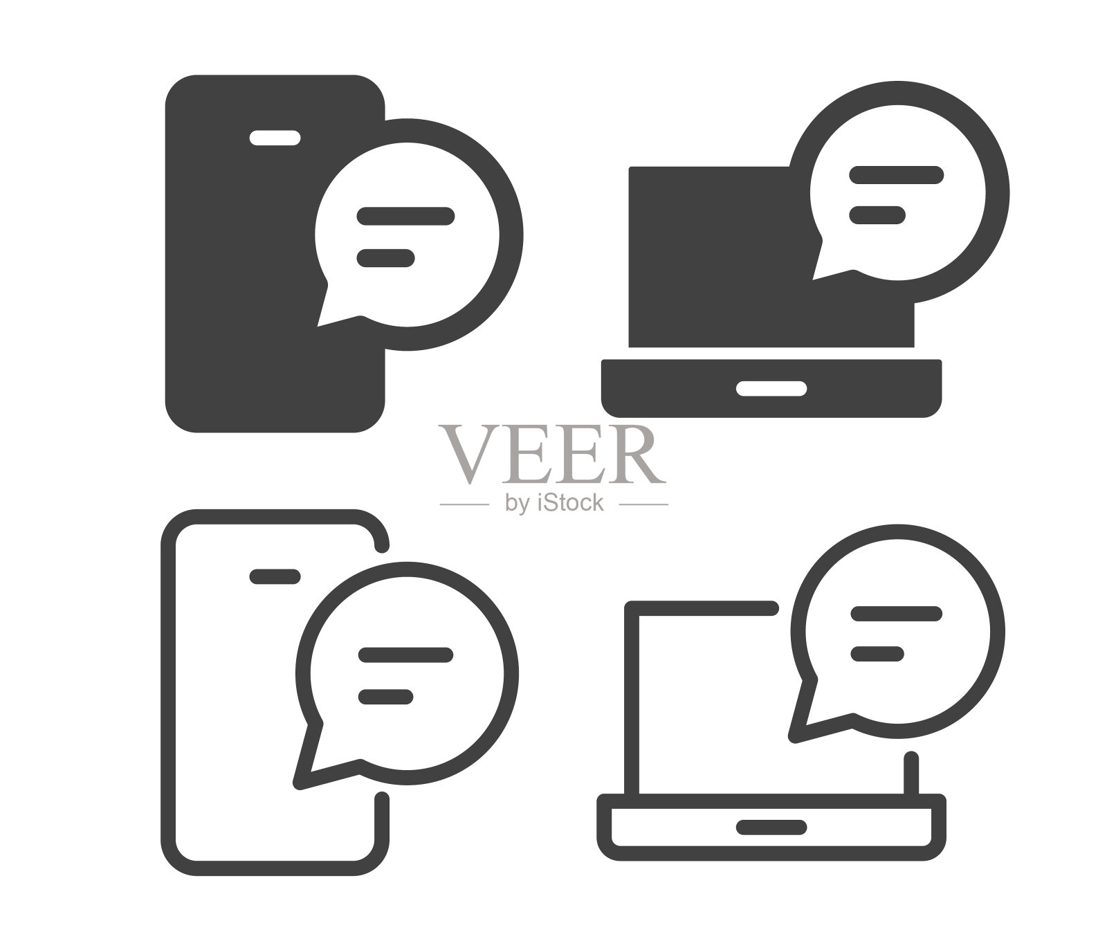 演讲-插图图标插画图片素材