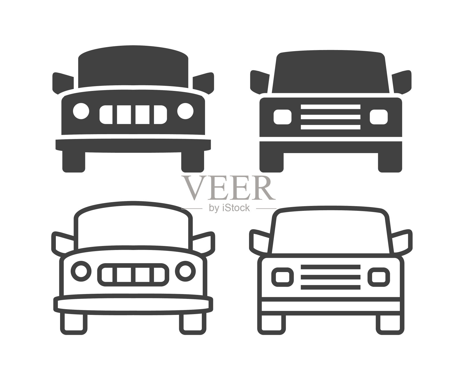 汽车-插图图标插画图片素材