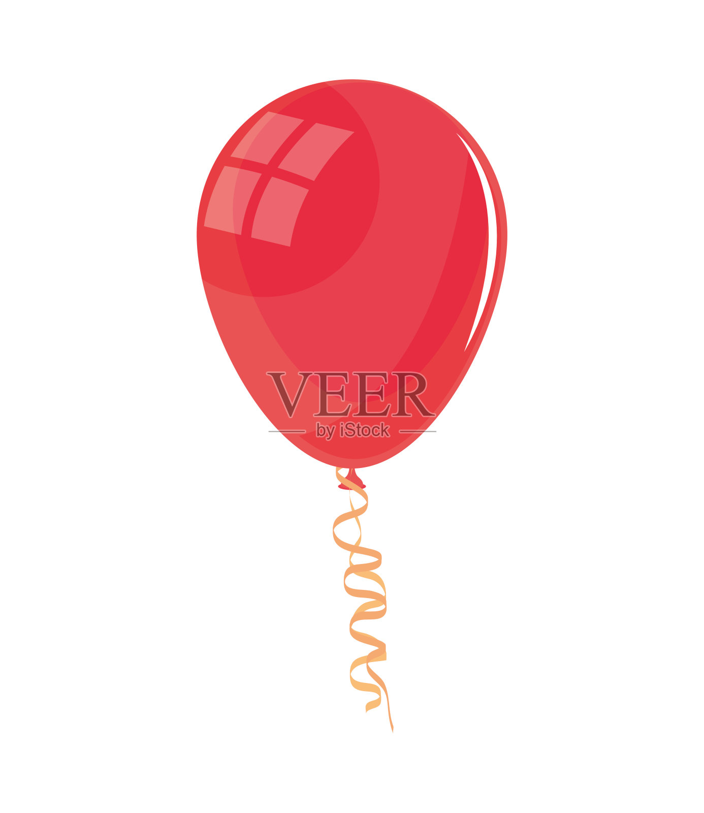 气球庆典图标插画图片素材