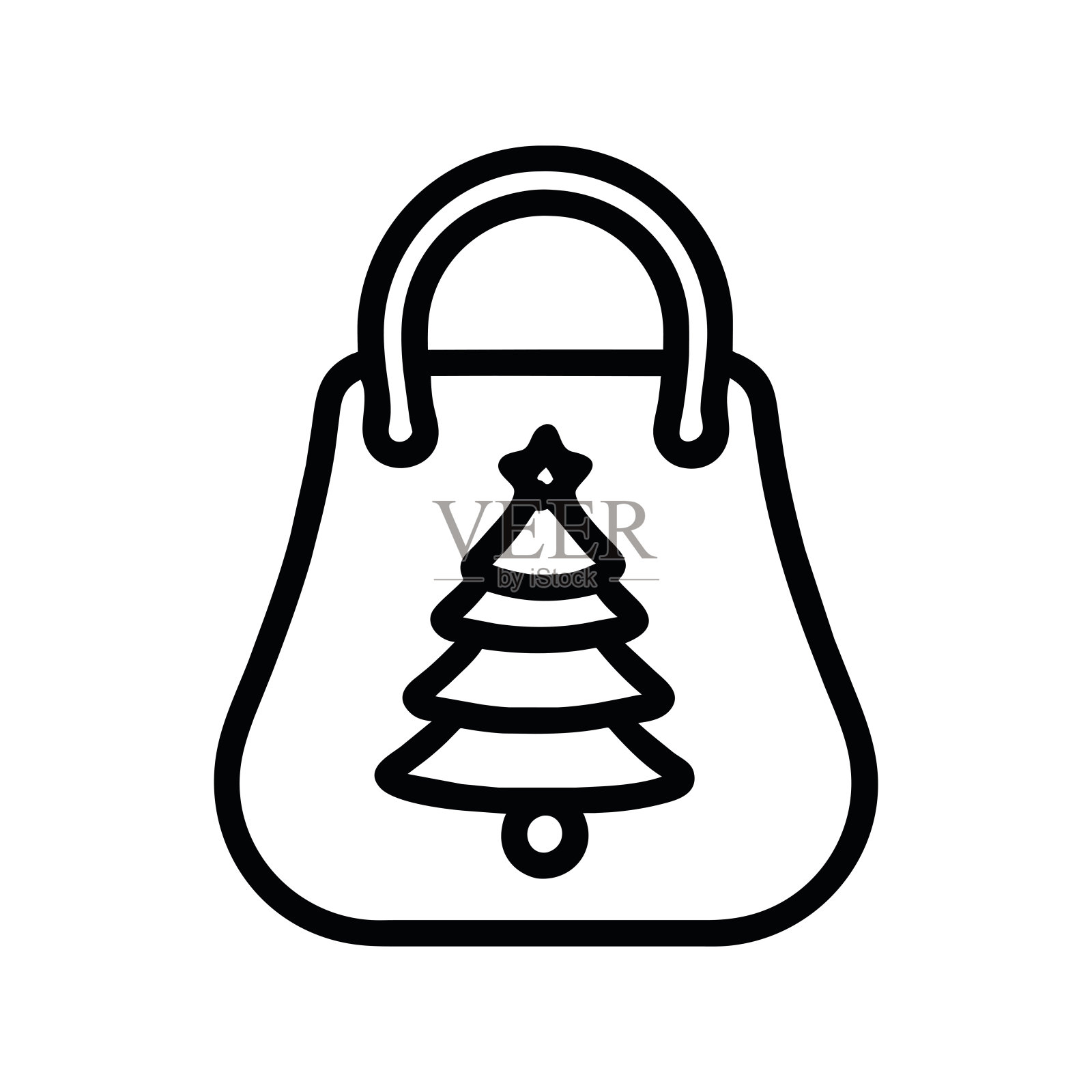 圣诞节的图标插画图片素材