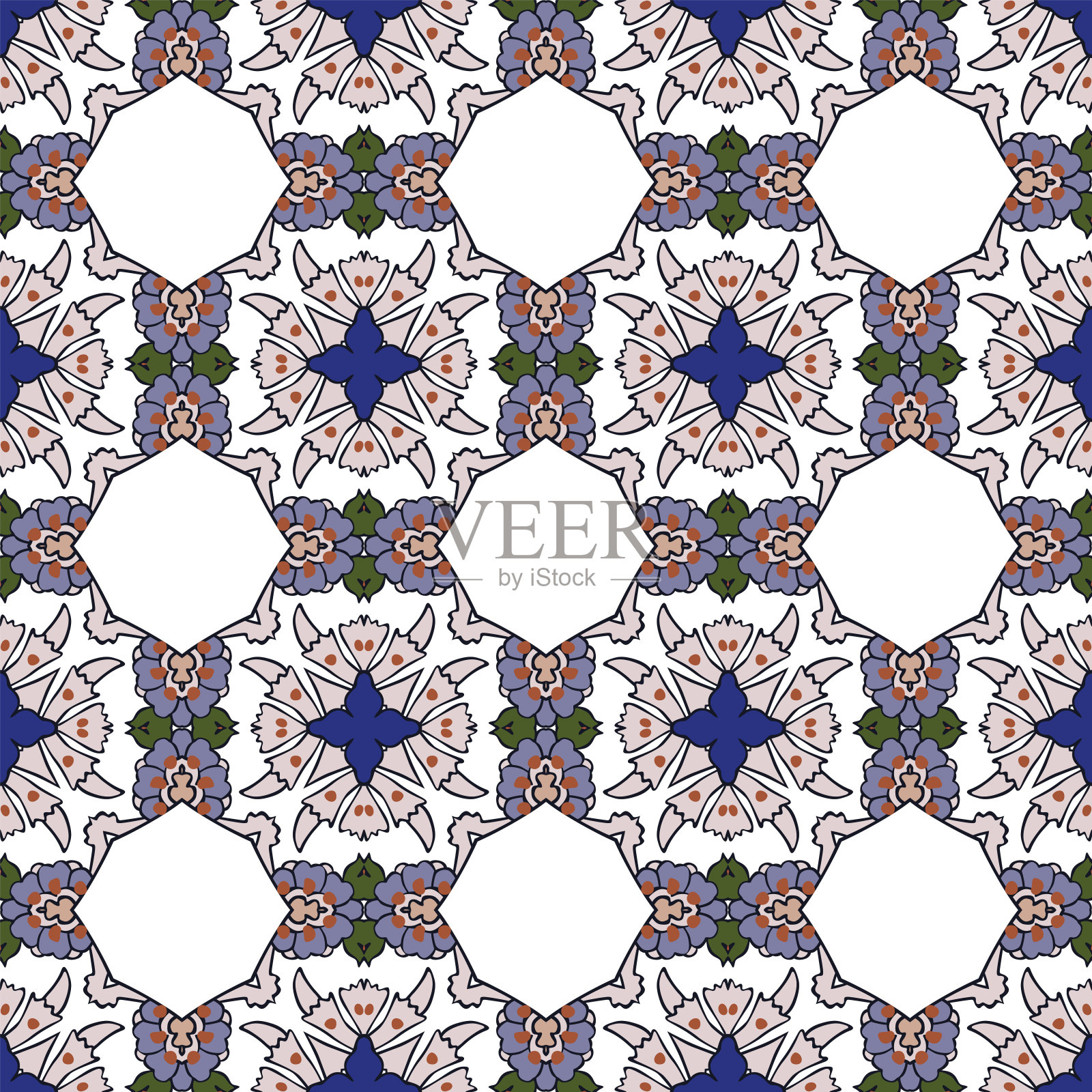 无缝模式插画图片素材