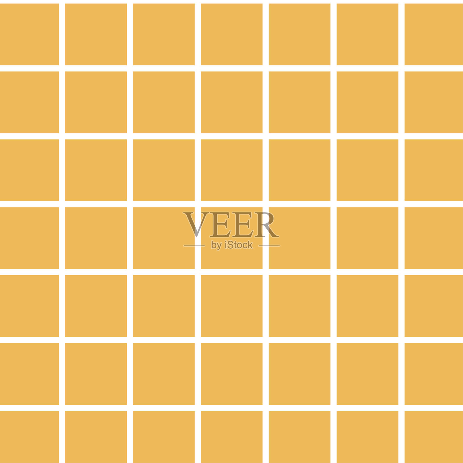 抽象几何背景与黄色方块插画图片素材