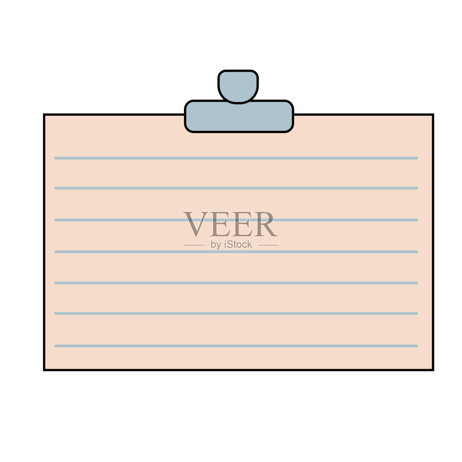 笔记,笔记本。日志记录。涂鸦的设计。插画图片素材