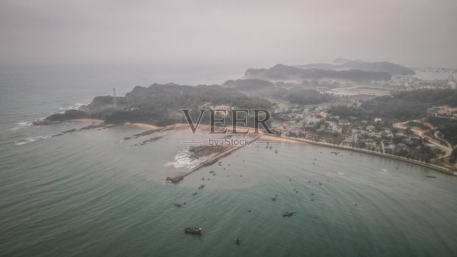 越南北部Co To岛的景色照片摄影图片