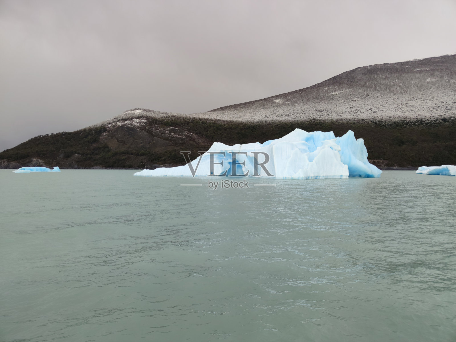 冰川冰山巴塔哥尼亚火地岛智利，靠近南极洲照片摄影图片