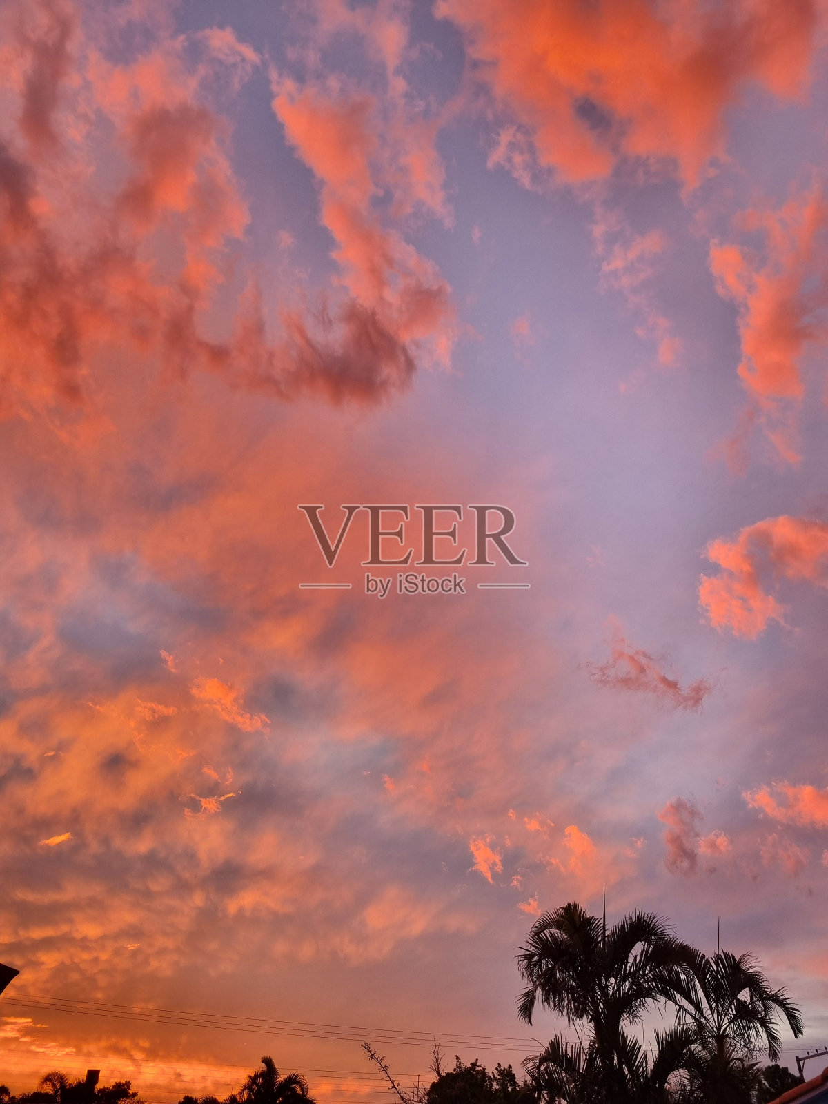 橙色的天空照片摄影图片