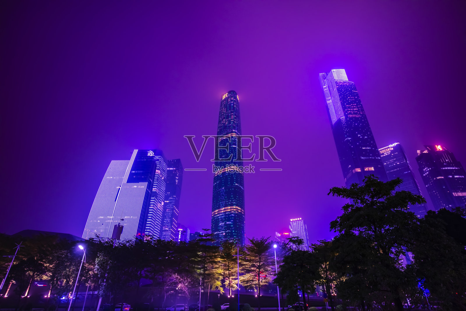 中国广东省广州市的建筑景观照片摄影图片