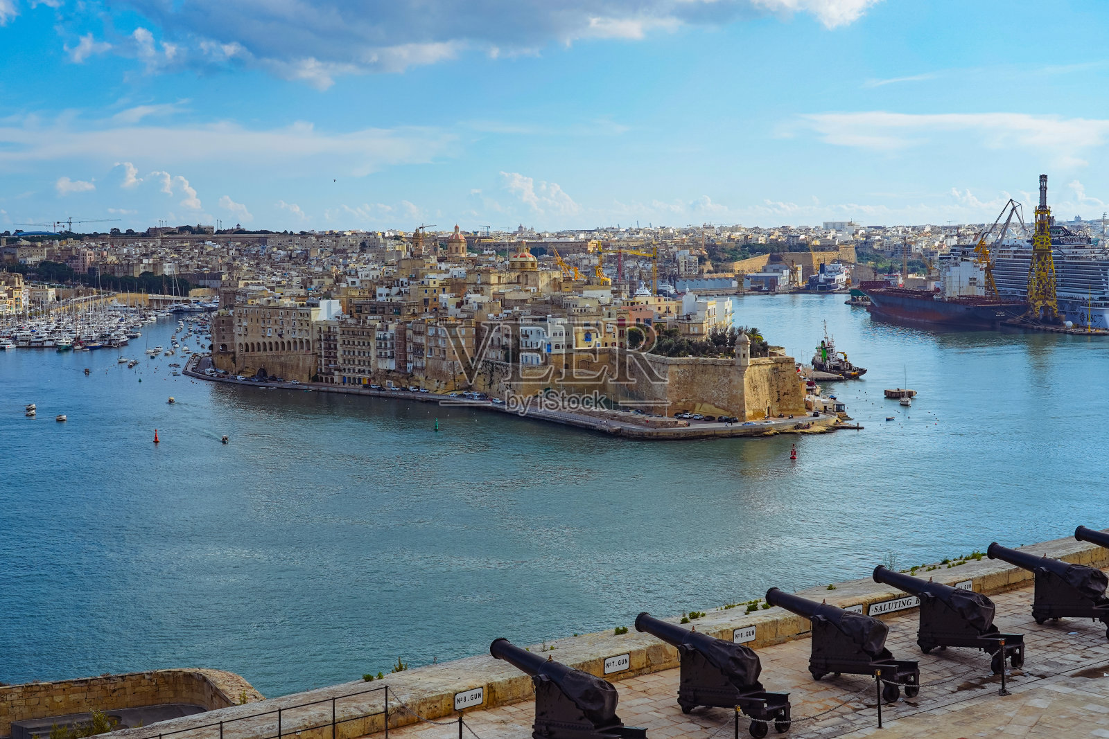 全景瓦莱塔，马耳他，地中海照片摄影图片