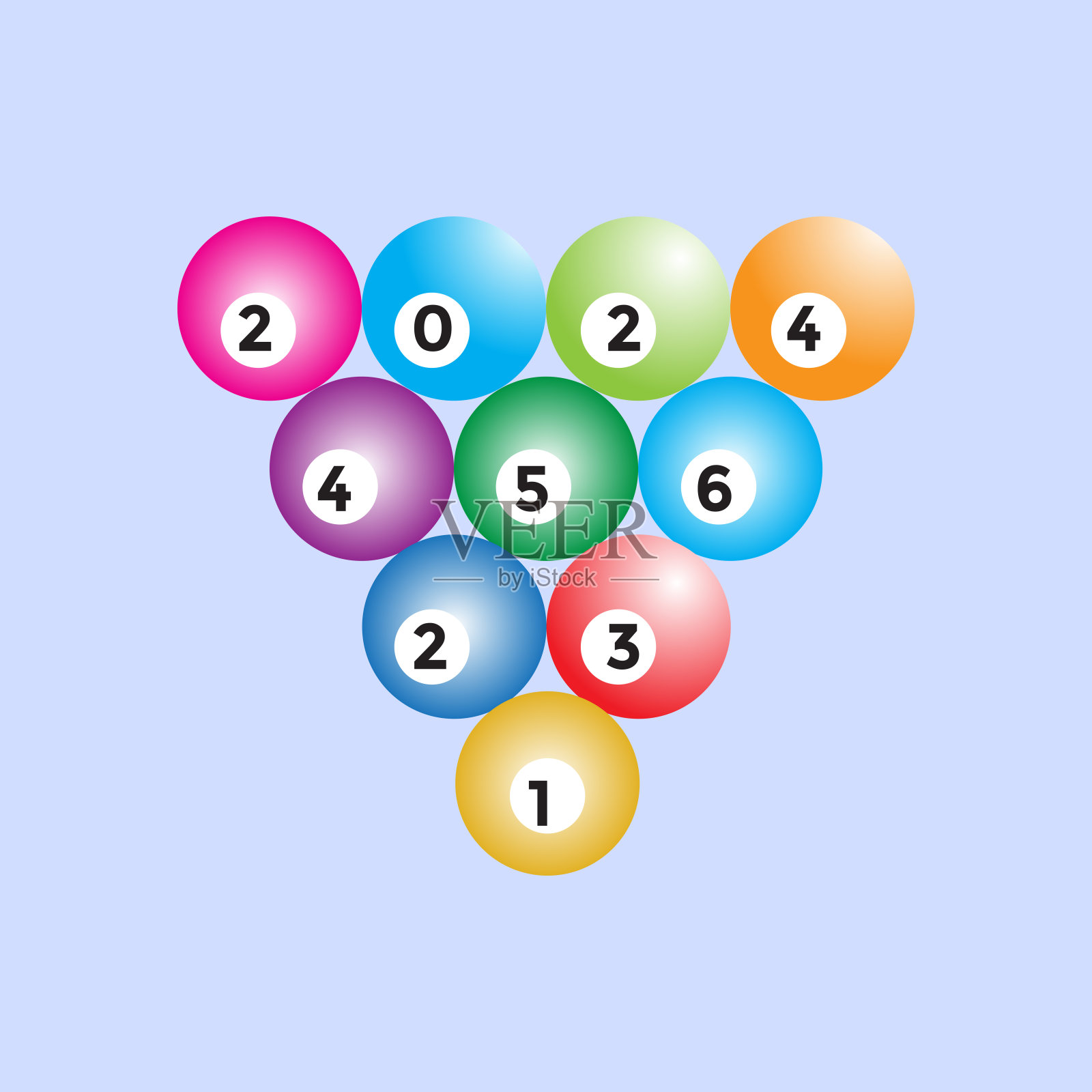 2024字体标志设计概念插画图片素材