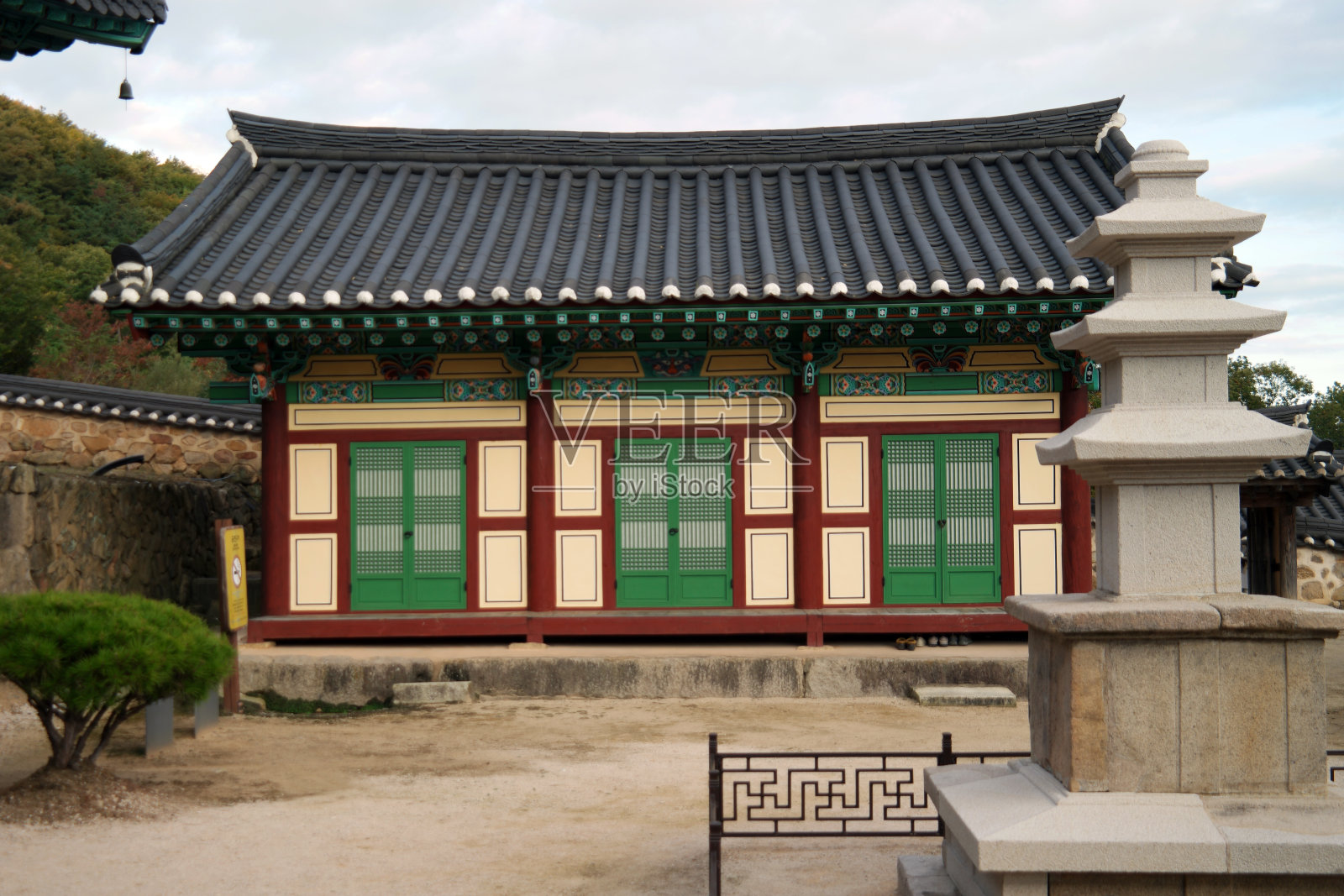 韩国黄城寺照片摄影图片