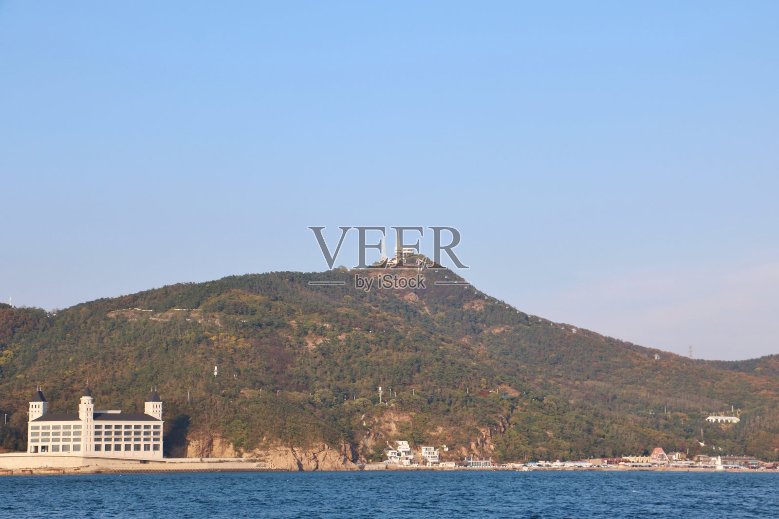 中国大连的莲花山照片摄影图片