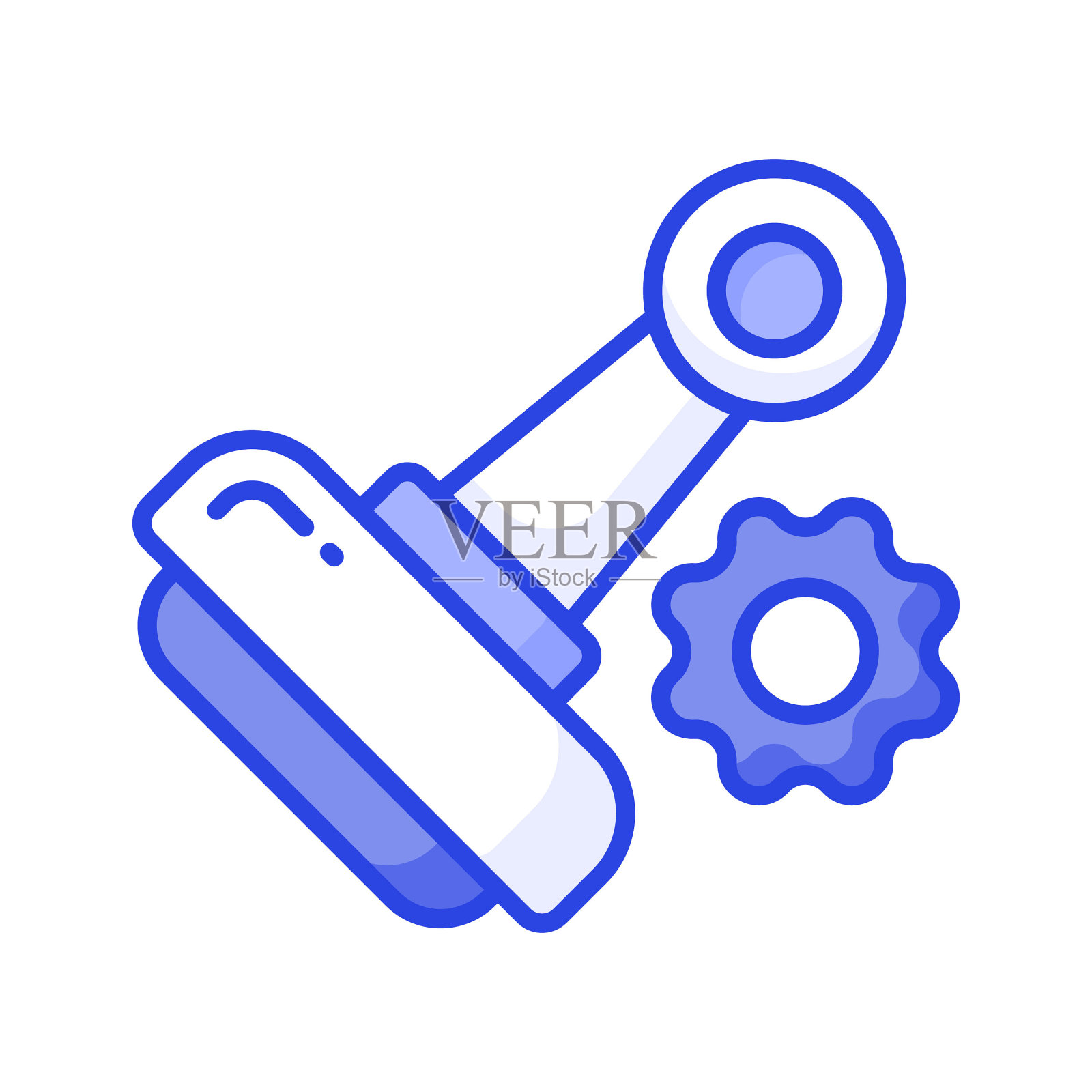 与众不同的印象或质量，时尚风格的橡皮图章矢量设计。插画图片素材