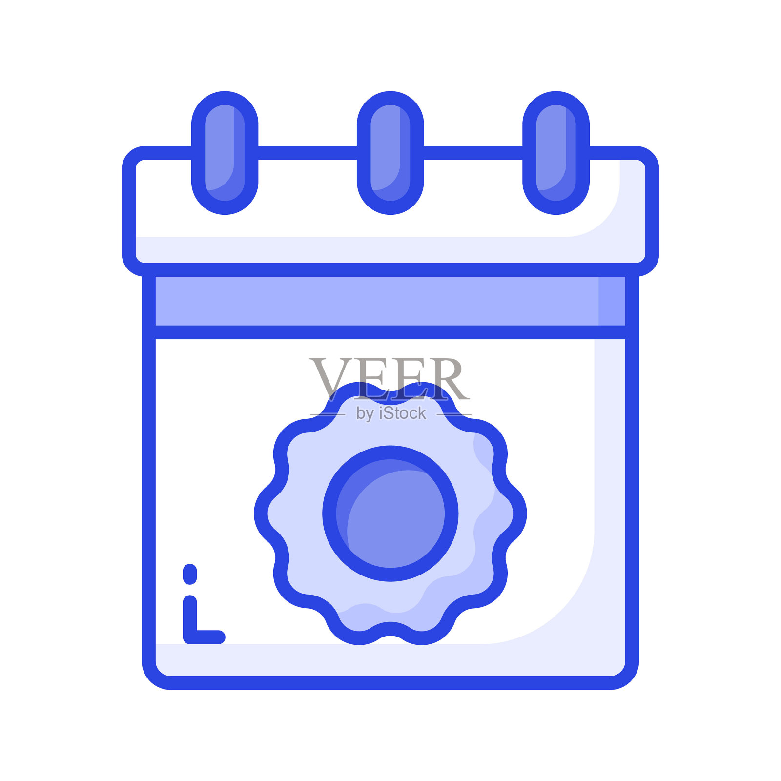 抓住这个引人注目的日历矢量，时间表的概念图标。插画图片素材