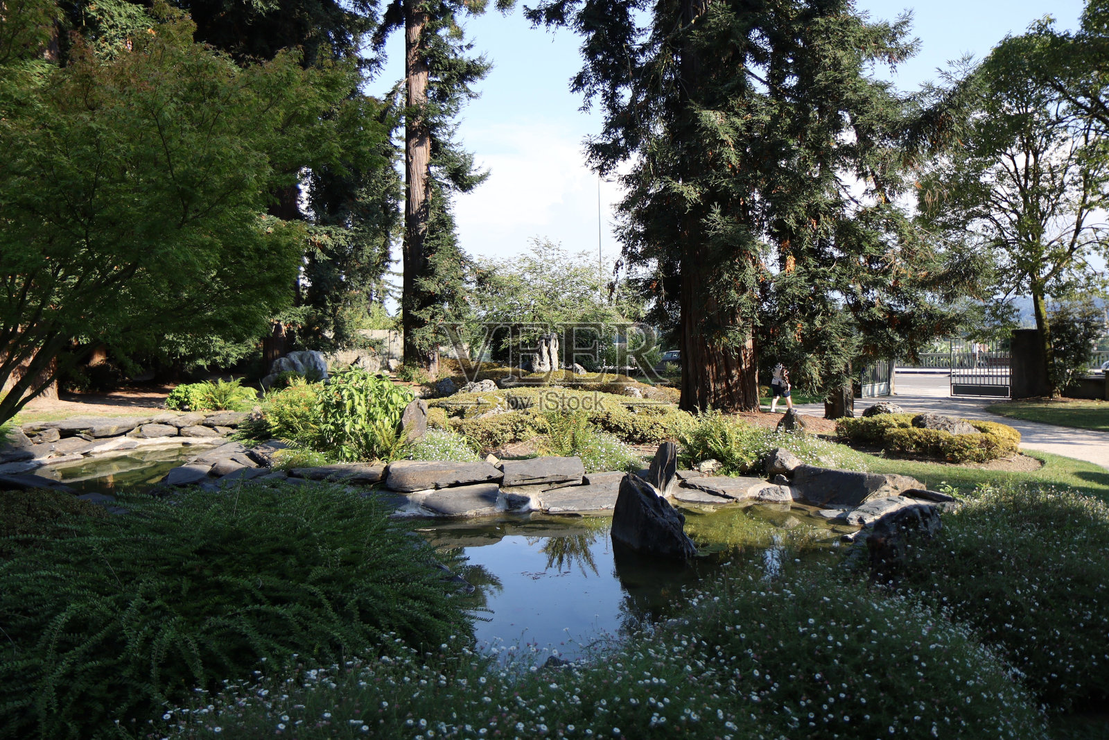 保府花园照片摄影图片