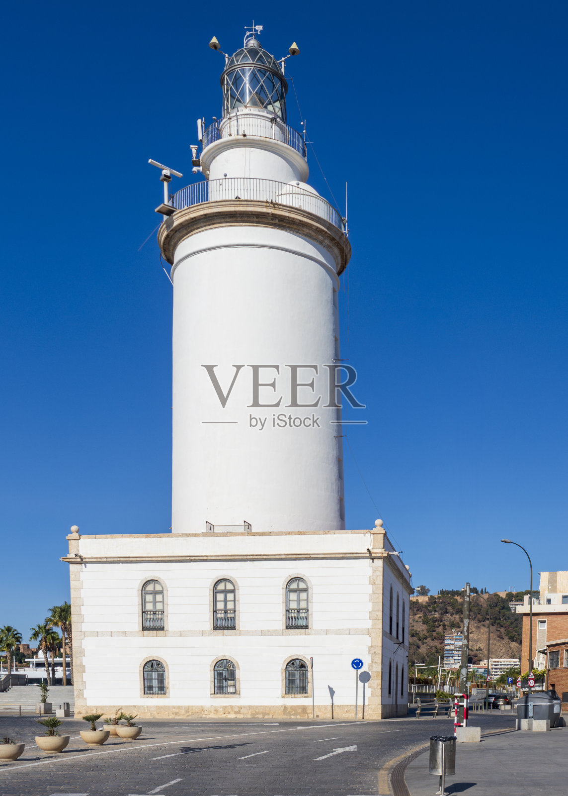 港口灯塔照片摄影图片