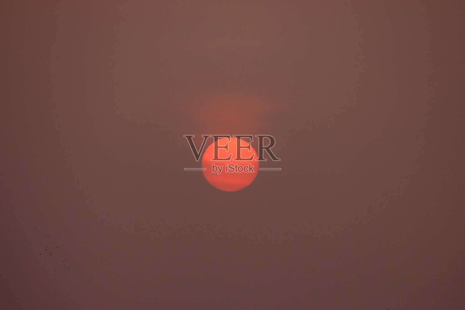 日落时分的红日照片摄影图片