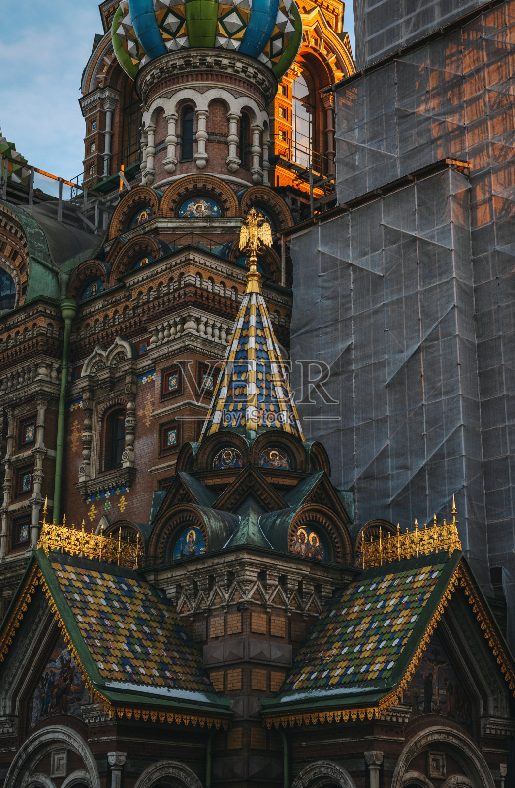 圣彼得堡血救基督复活教堂照片摄影图片