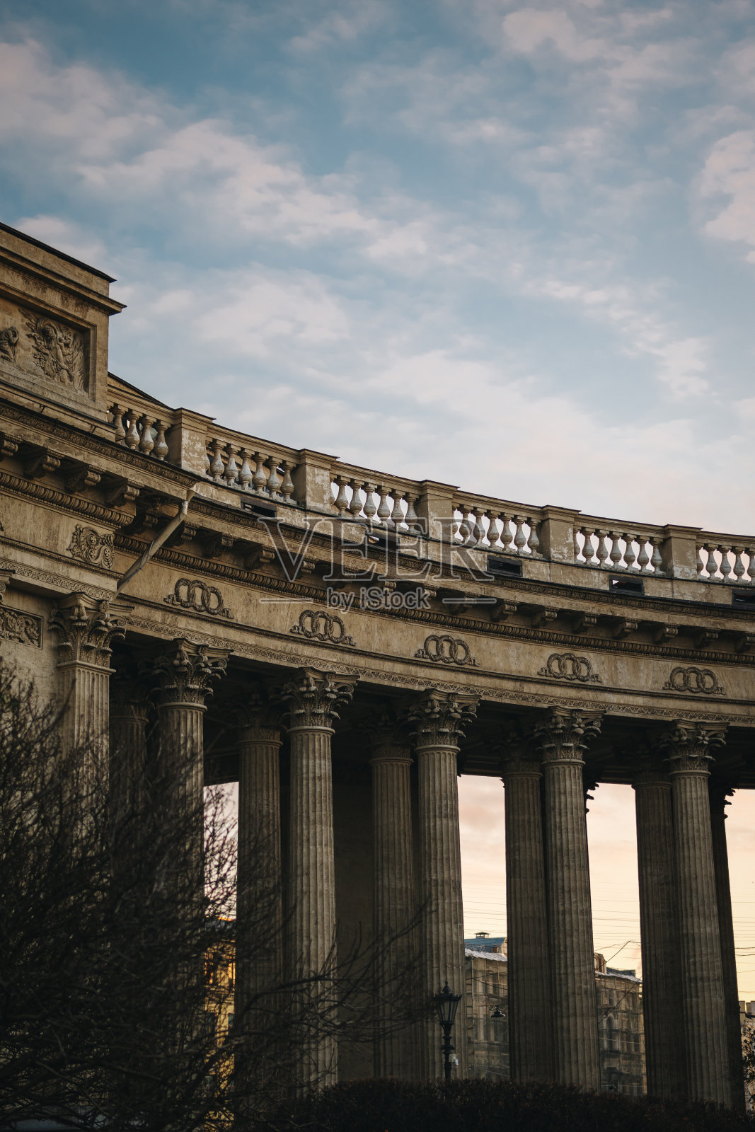 圣彼得堡的喀山大教堂照片摄影图片