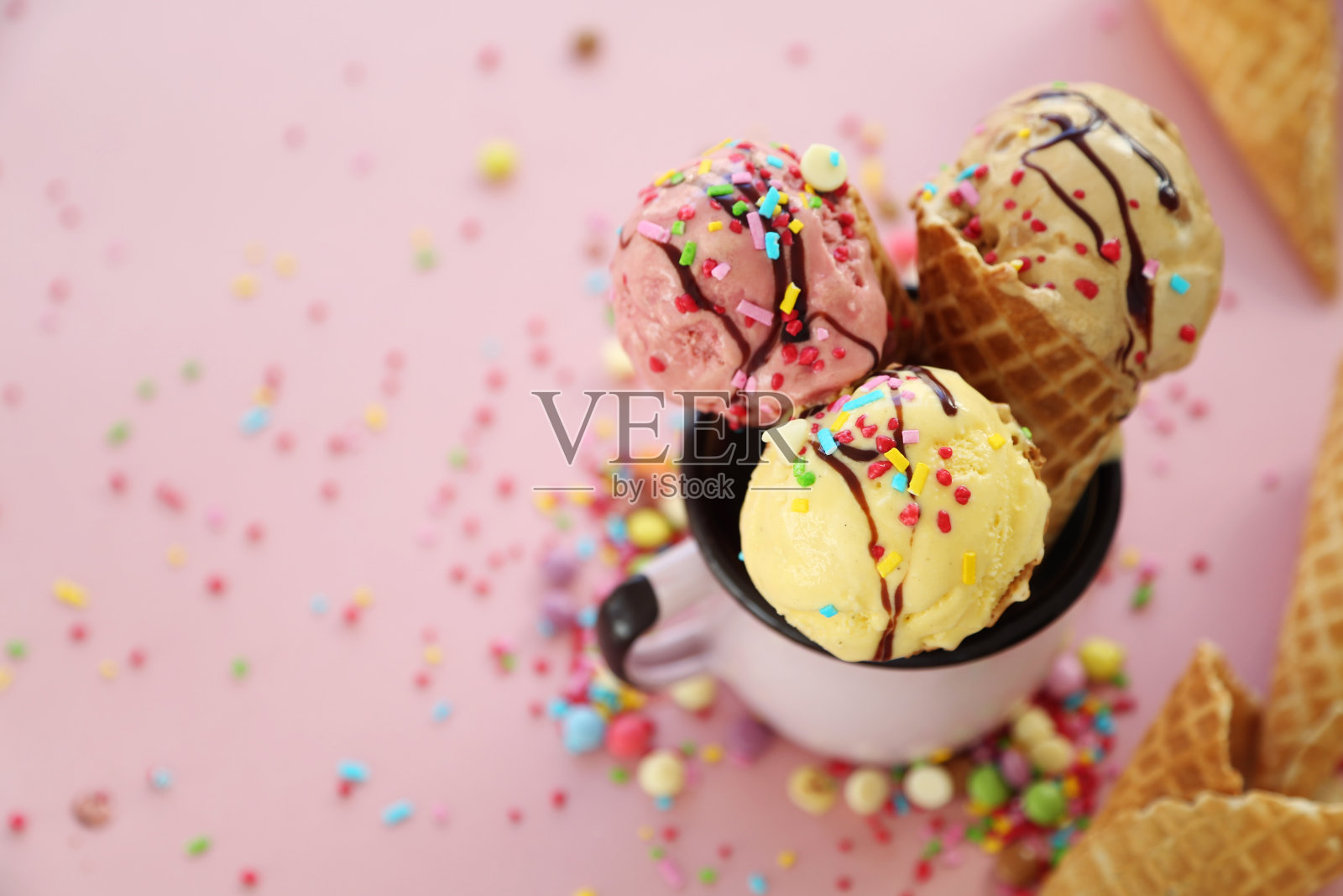 冰淇淋照片摄影图片