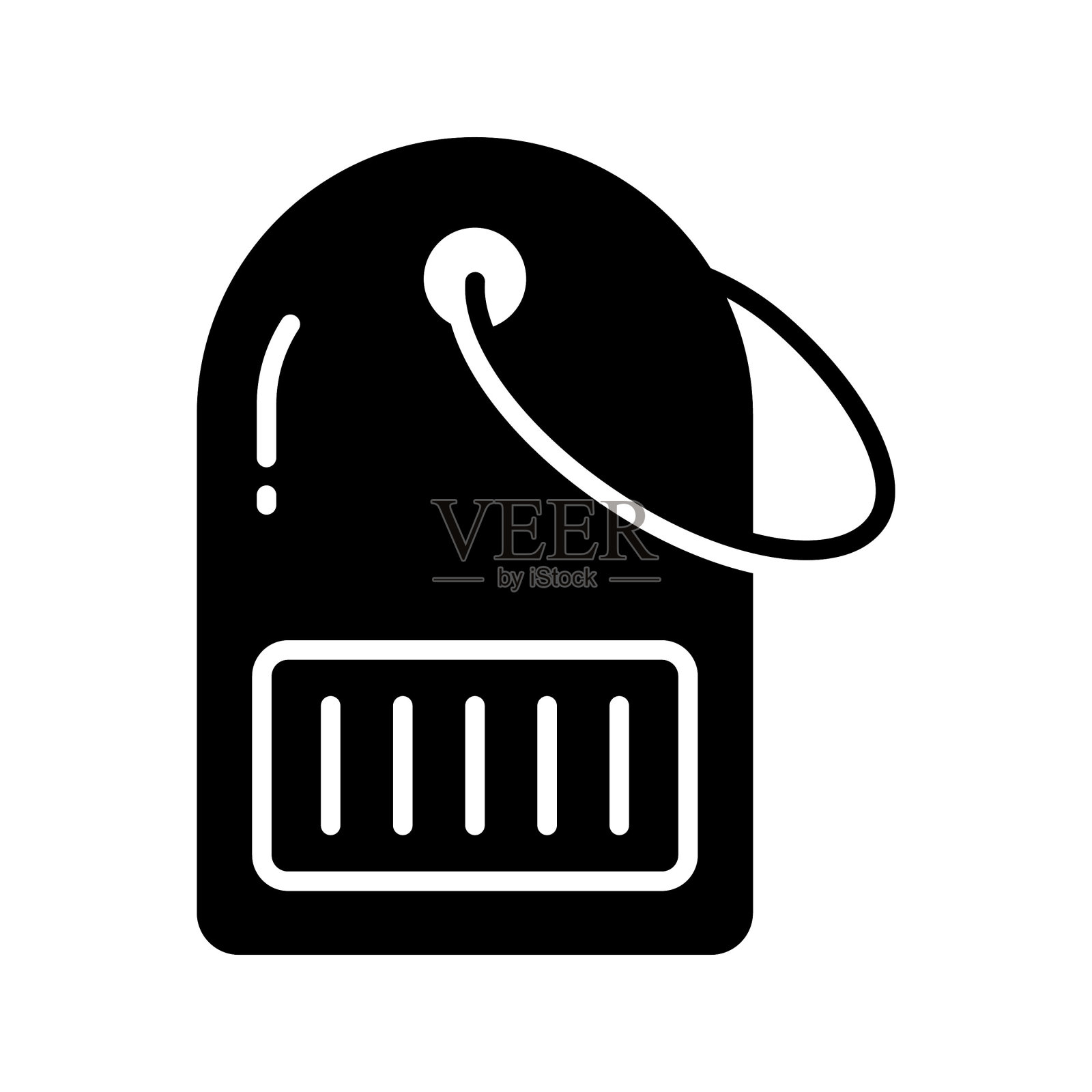 时尚的矢量设计的价格标签在可编辑的风格，一个精心制作的图标销售标签。插画图片素材