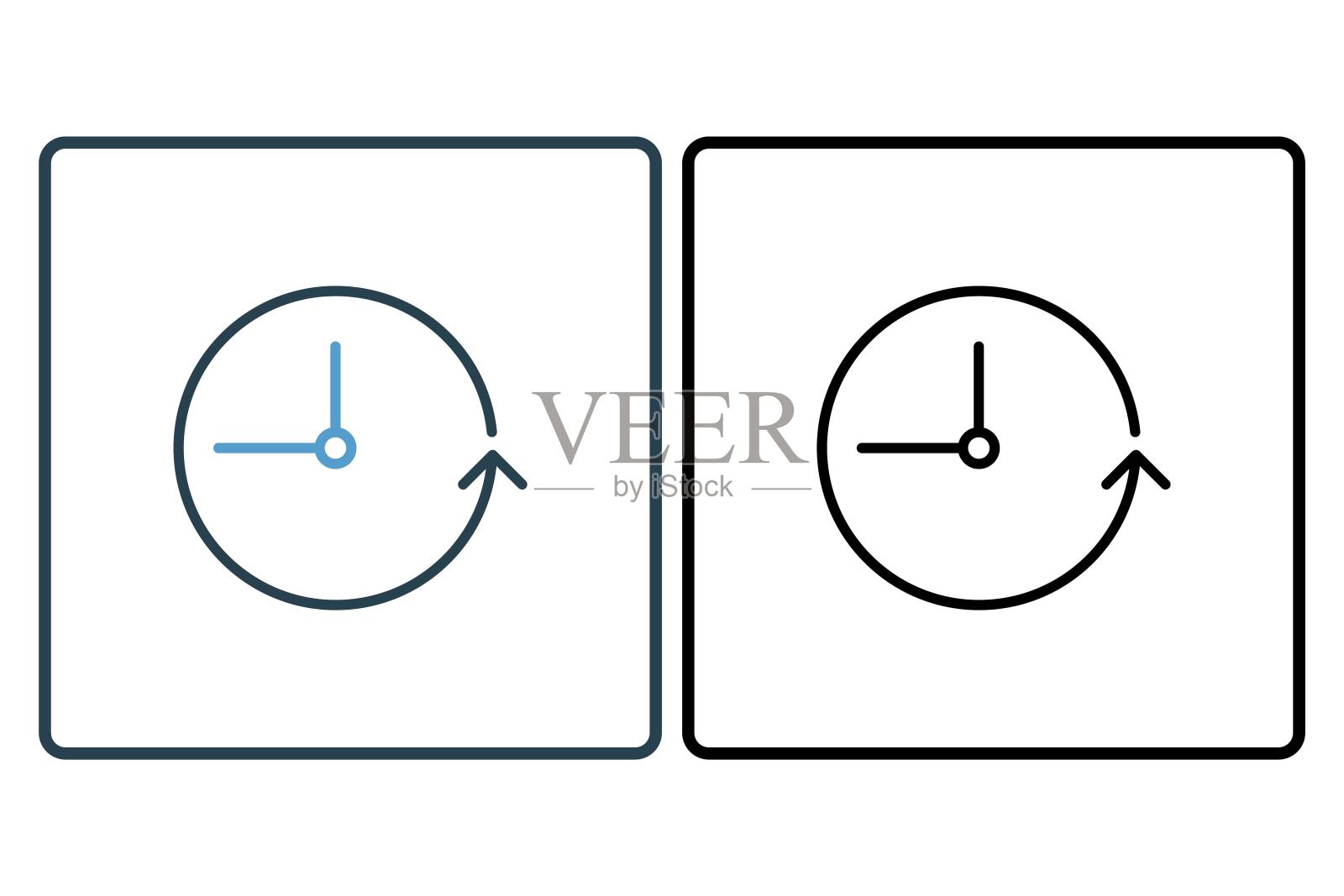 历史上的图标。与基本web和UI相关的图标。适用于网站，应用程序，用户界面，可打印等固体图标样式。简单的矢量设计可编辑插画图片素材