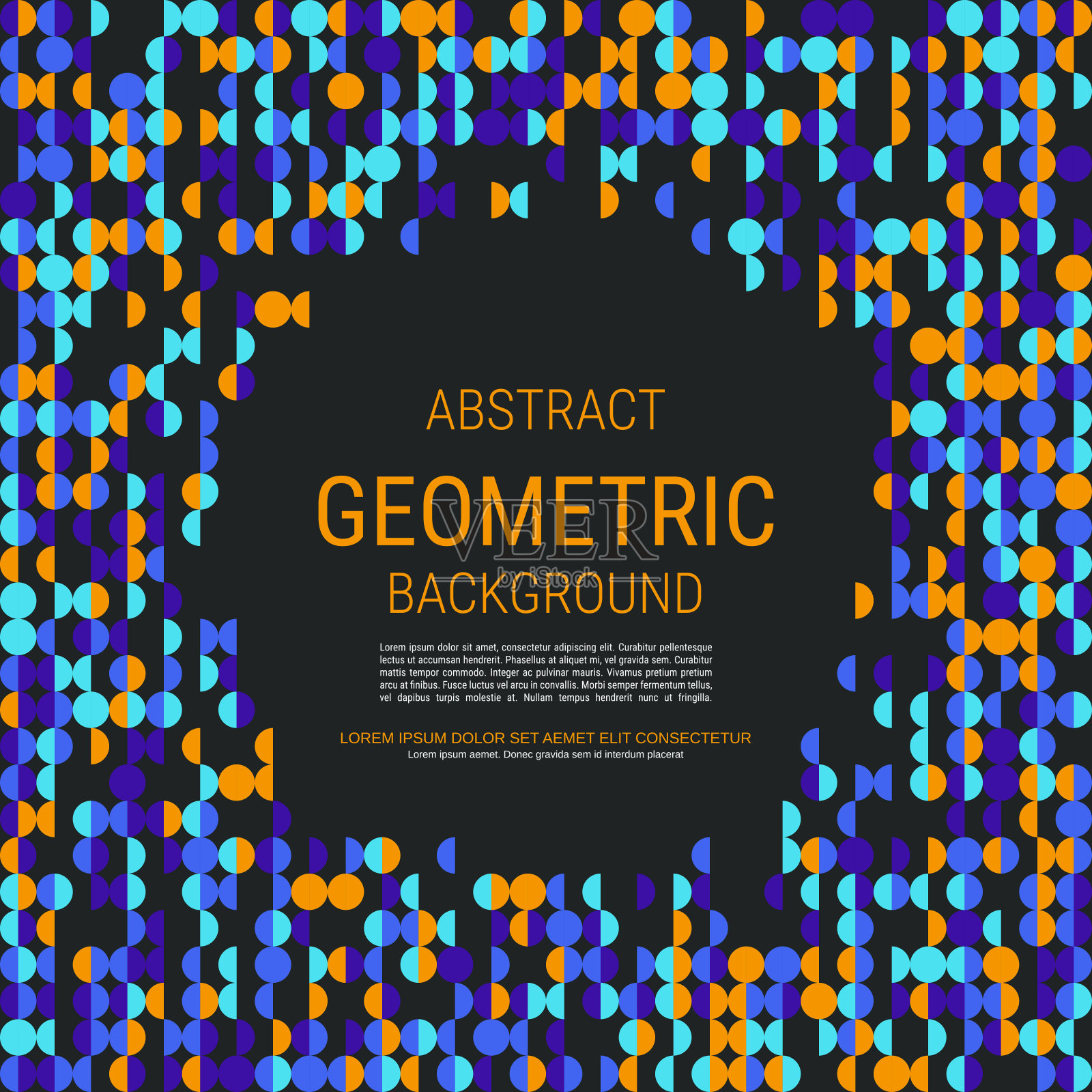 抽象几何风格矢量背景插画图片素材