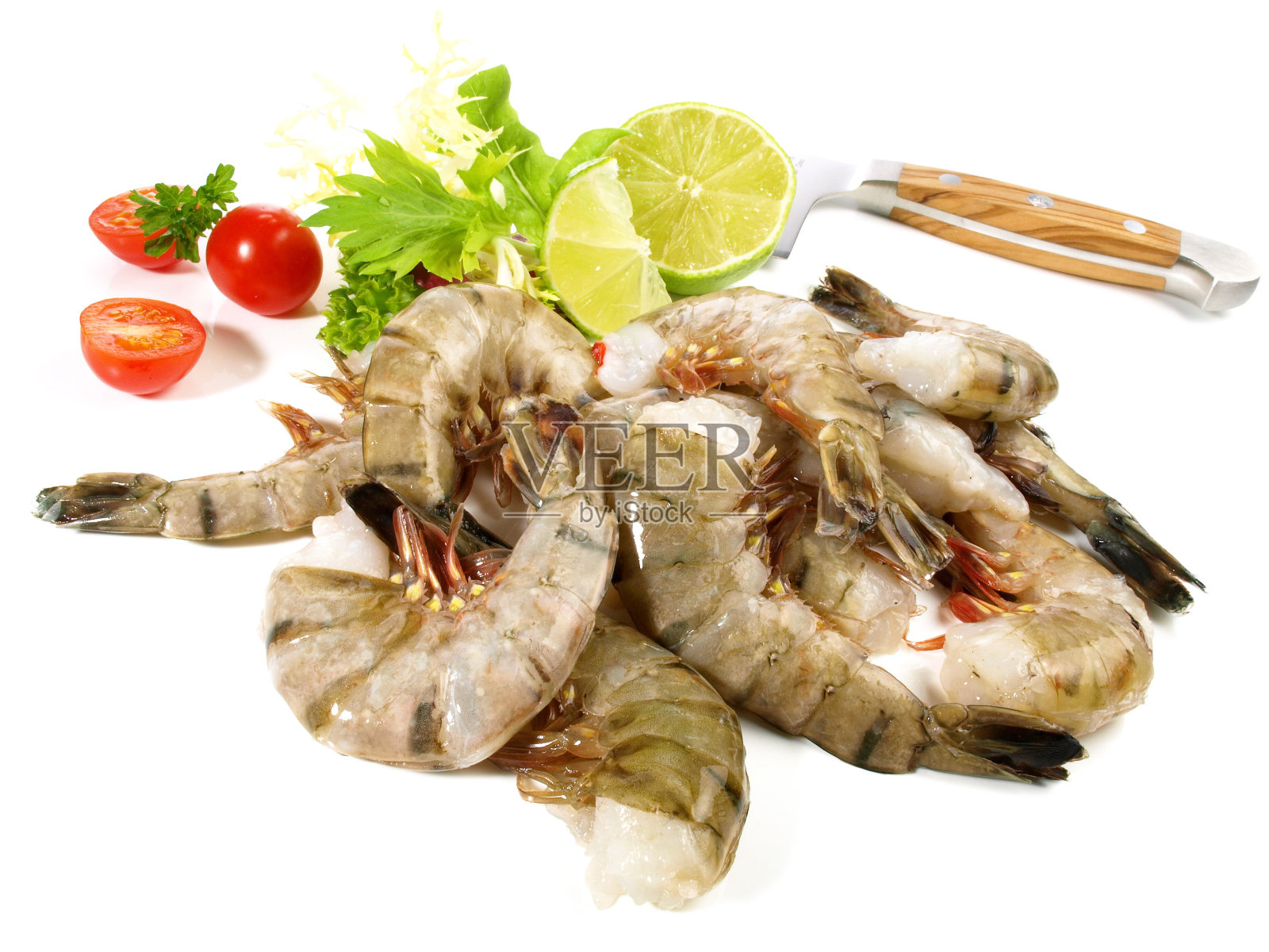 虎虾-生的照片摄影图片