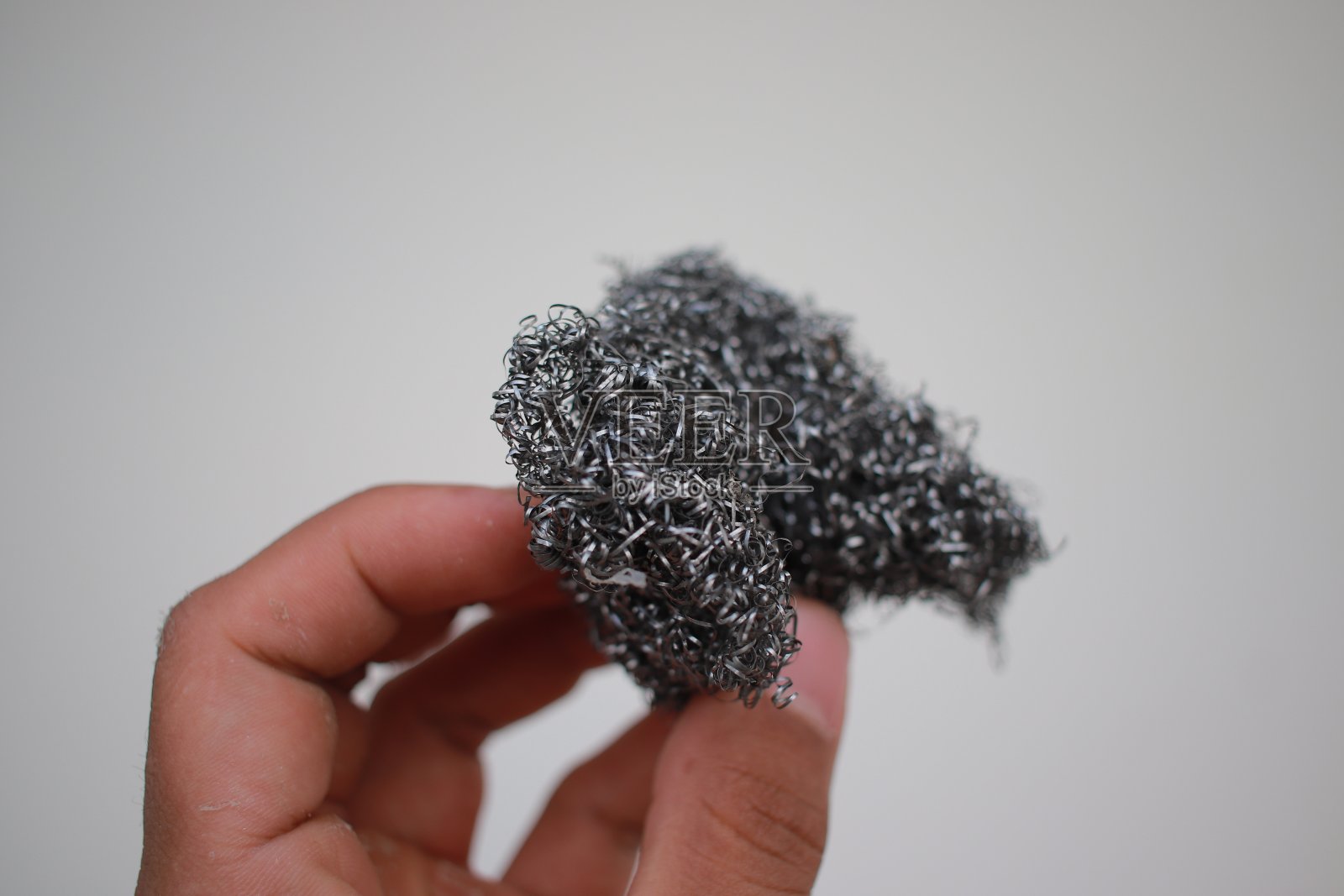 钢丝丝绒洗涤器照片摄影图片