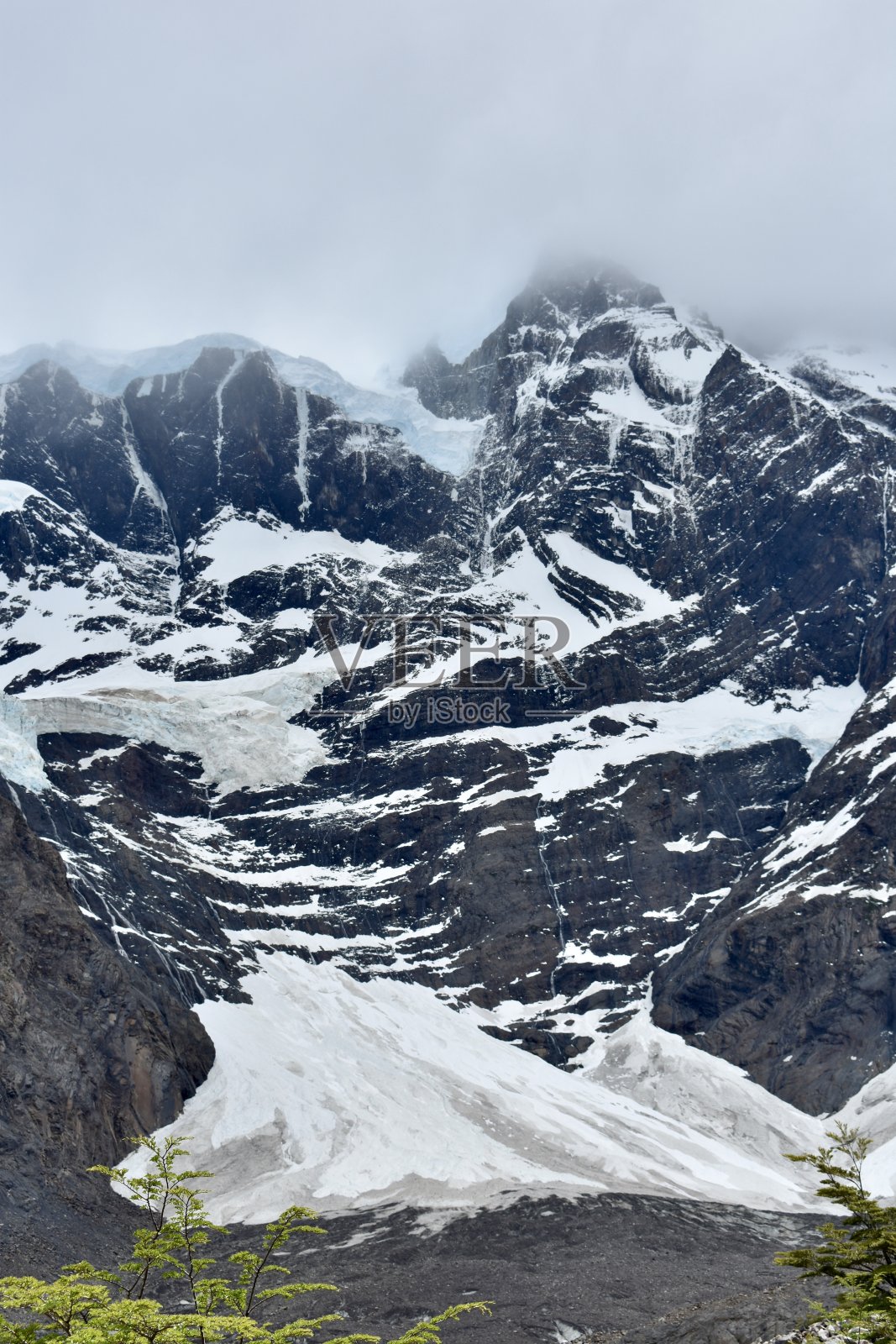Paine Grande和French Valley照片摄影图片