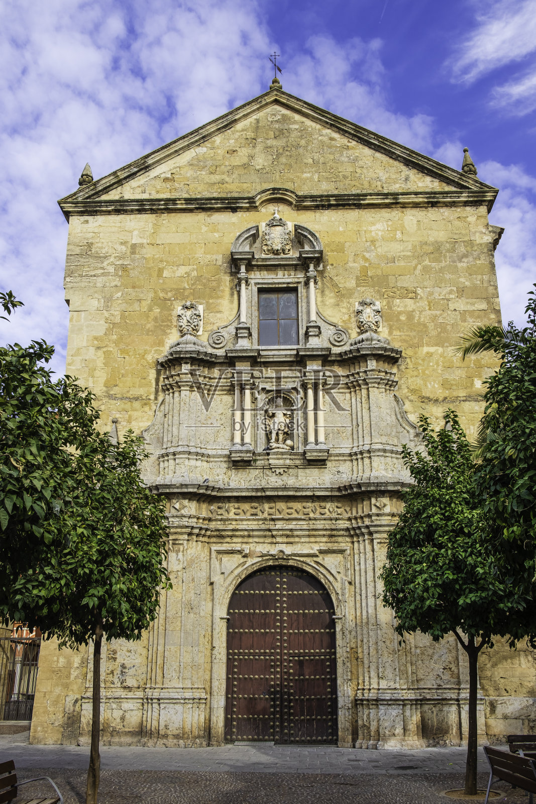 科尔多瓦的旧金山教堂(西班牙安达卢西亚)照片摄影图片