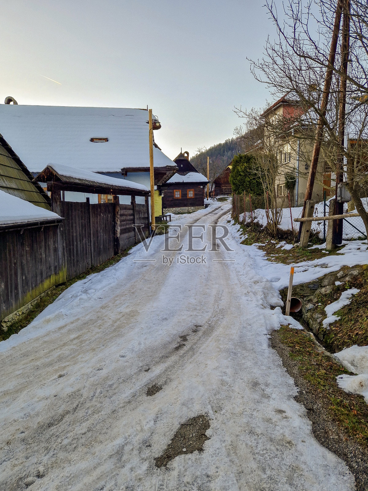 斯洛伐克最美丽的居住地弗尔科利内茨照片摄影图片