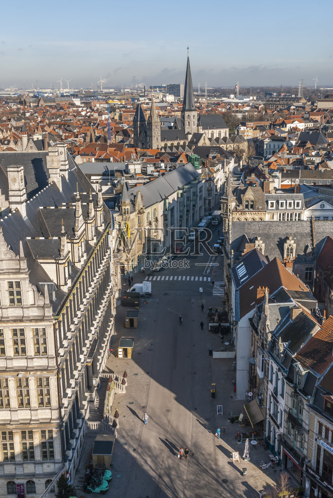 甘特，比利时，欧洲，魅力之都照片摄影图片