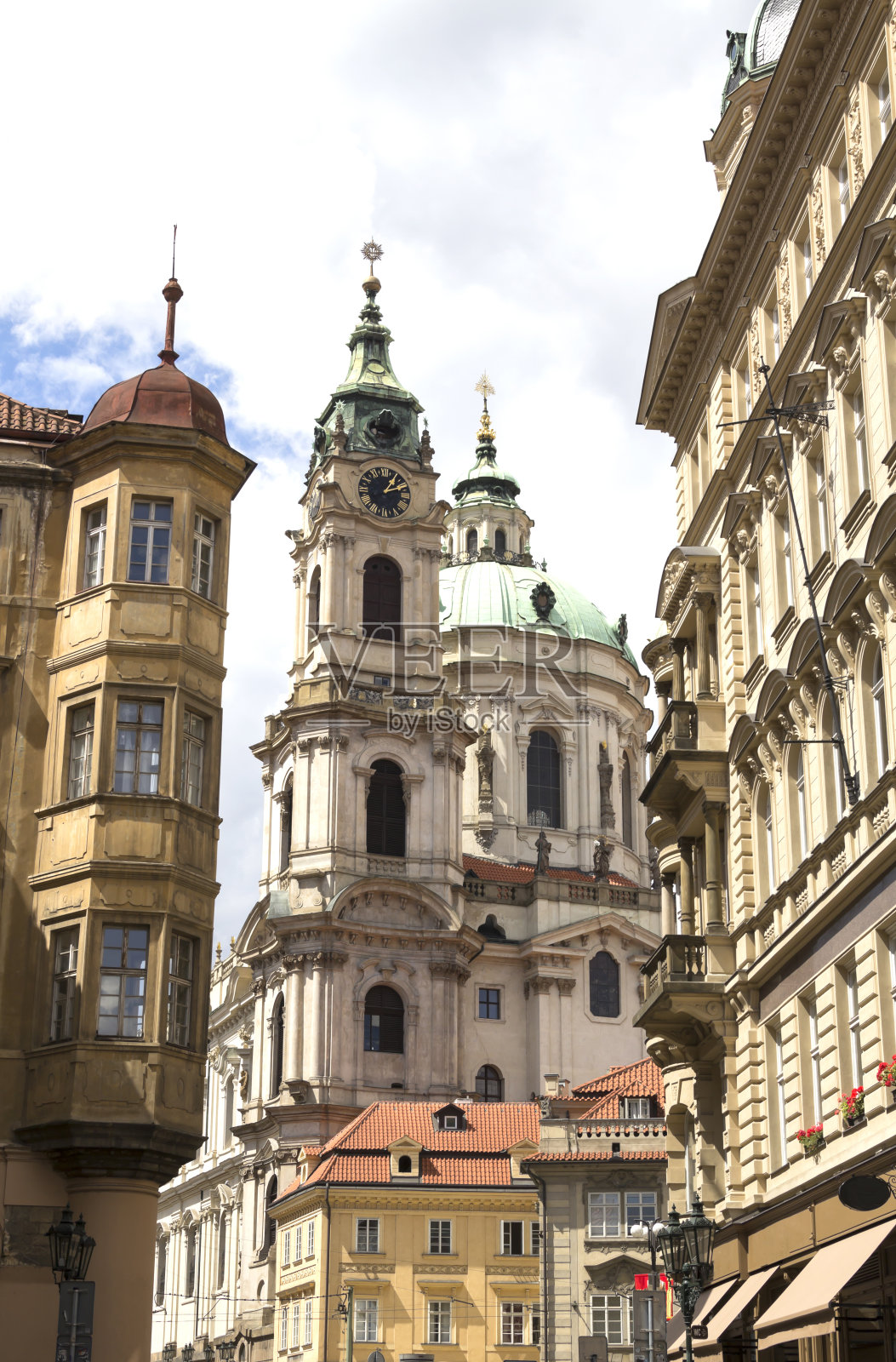 布拉格，马拉斯特拉纳。捷克共和国照片摄影图片