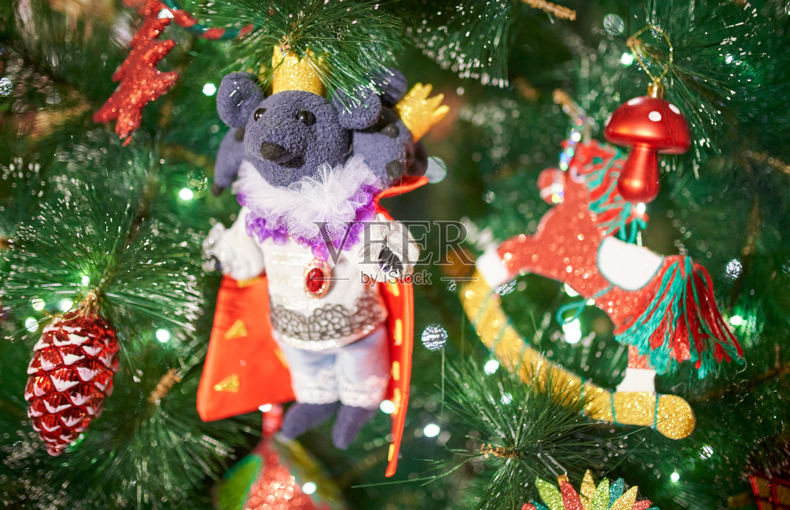 《胡桃夹子》里的老鼠王照片摄影图片