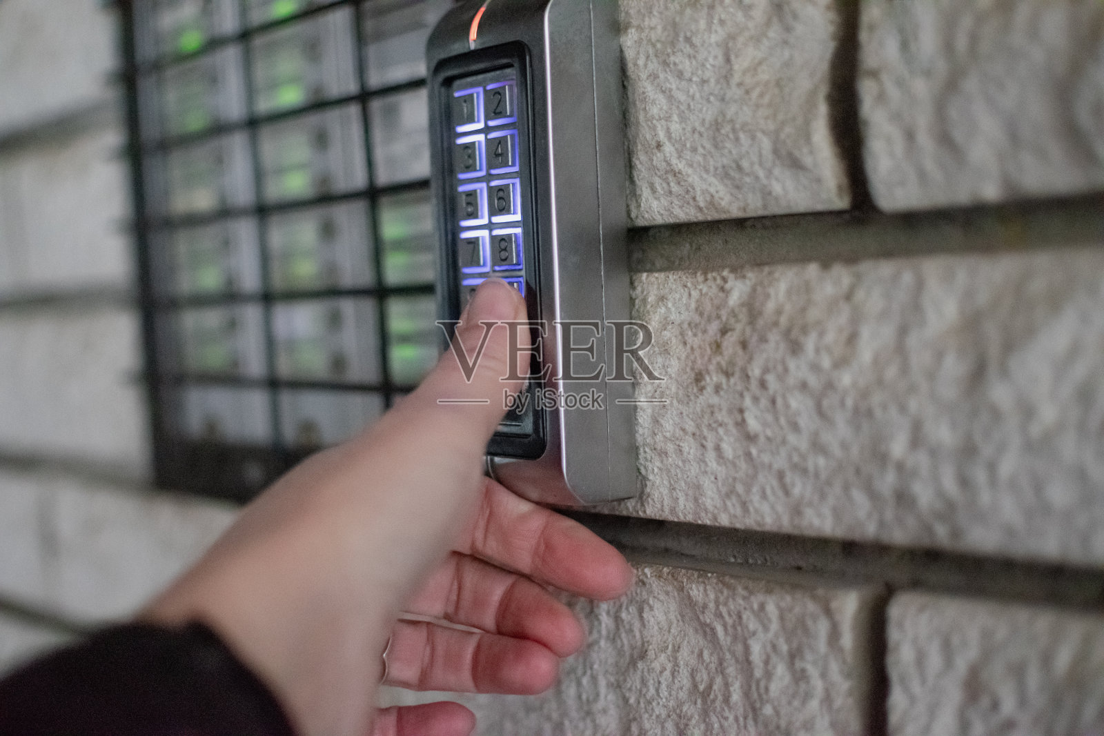 键盘访问控制对讲机照片摄影图片