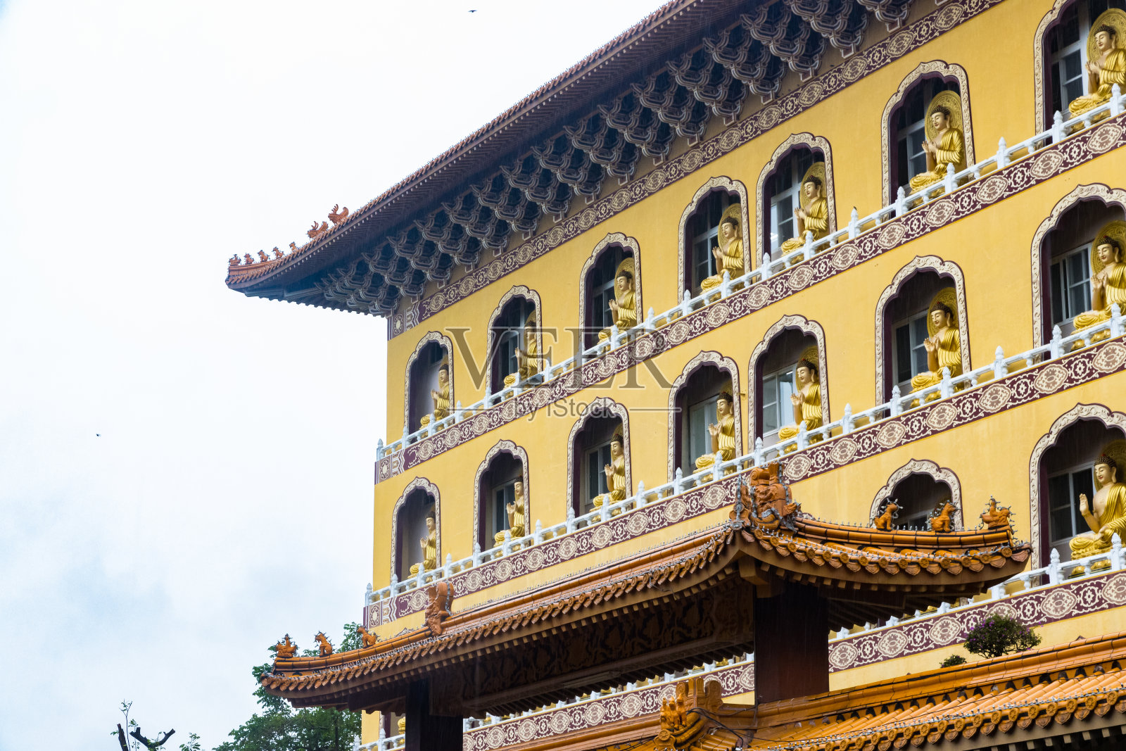 中国台湾高雄佛光山寺庙的小佛像照片摄影图片