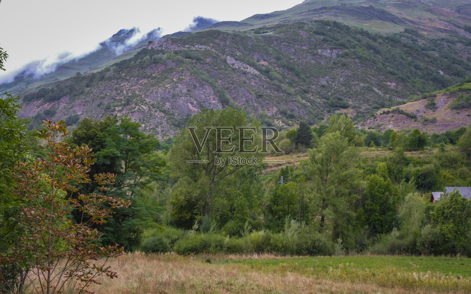 Garos, Arties, Aran Valley，西班牙，欧洲照片摄影图片