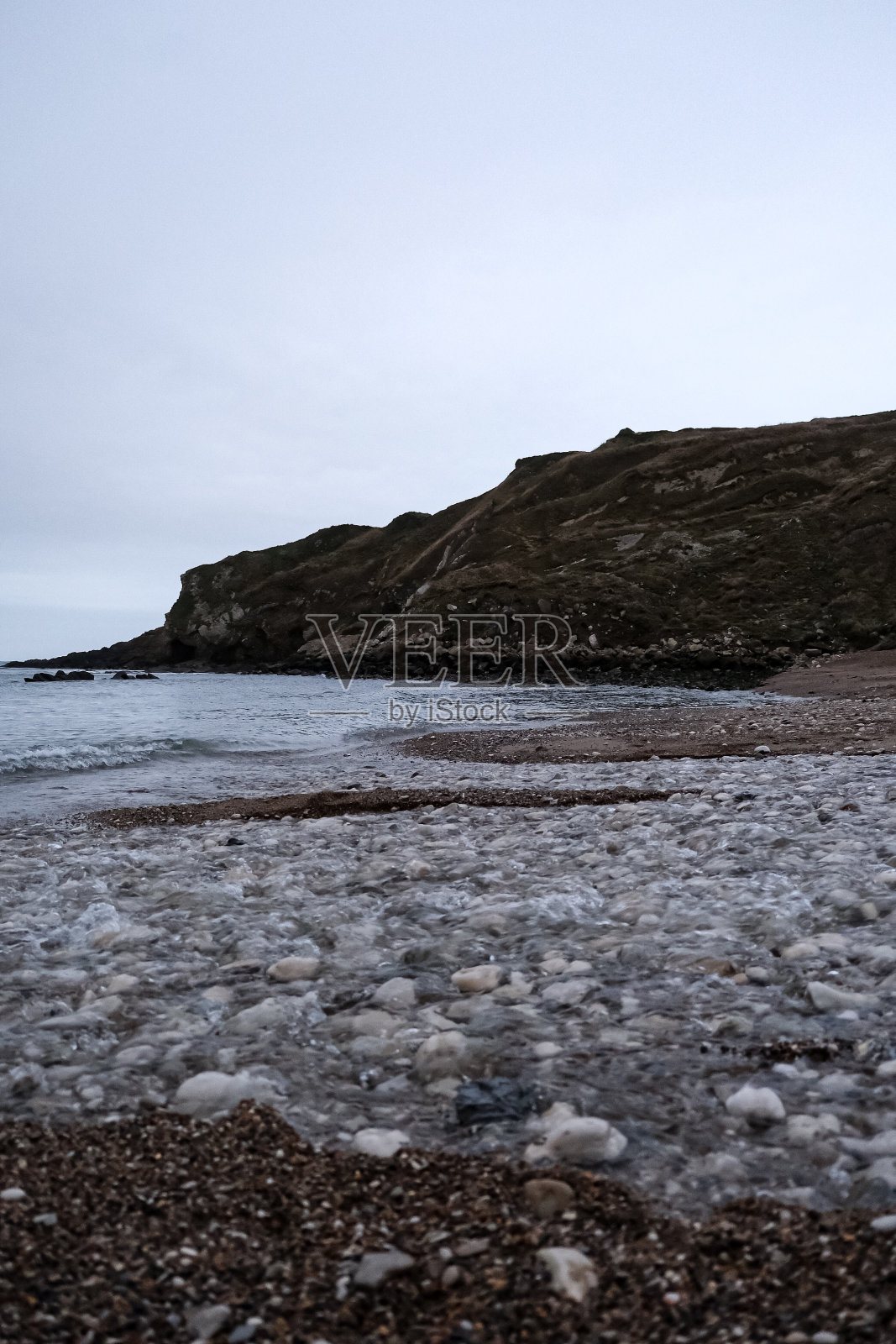 冬天的卢沃斯湾和海滩景色照片摄影图片