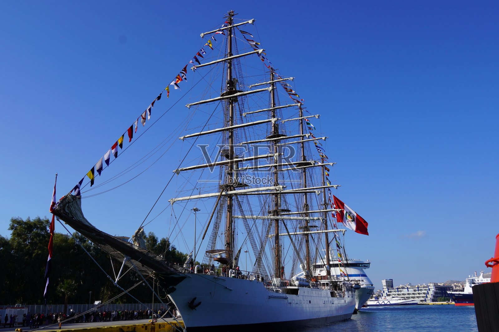 秘鲁海军帆船照片摄影图片