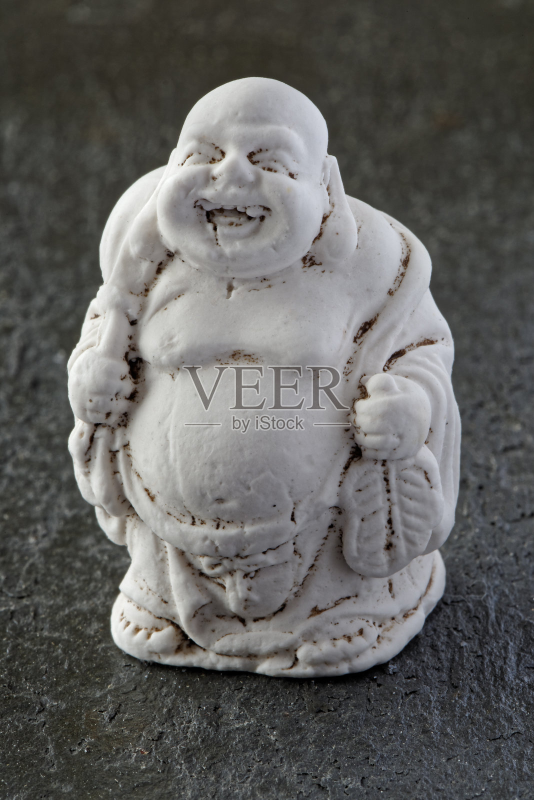 笑佛微雕照片摄影图片