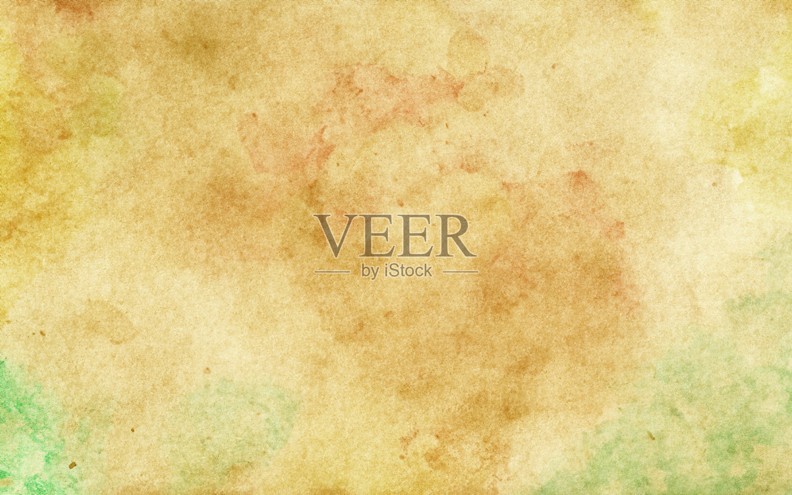 抽象表达:迷人的水彩垃圾和复古纹理插画图片素材