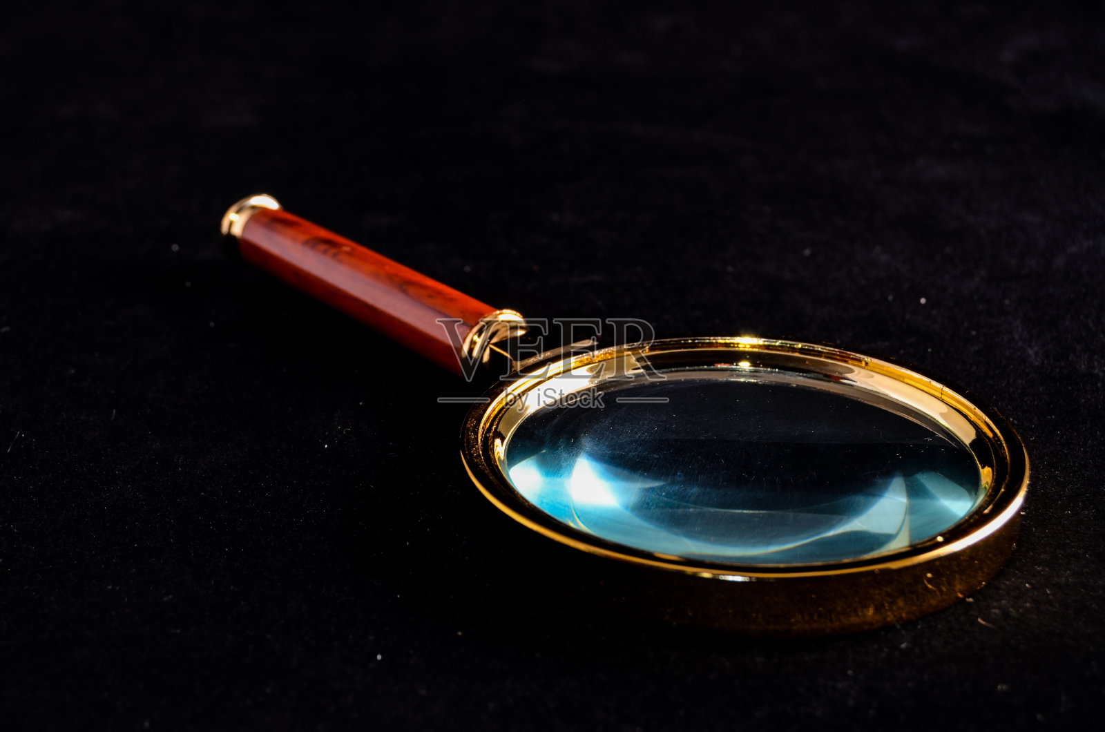 复古放大镜照片摄影图片