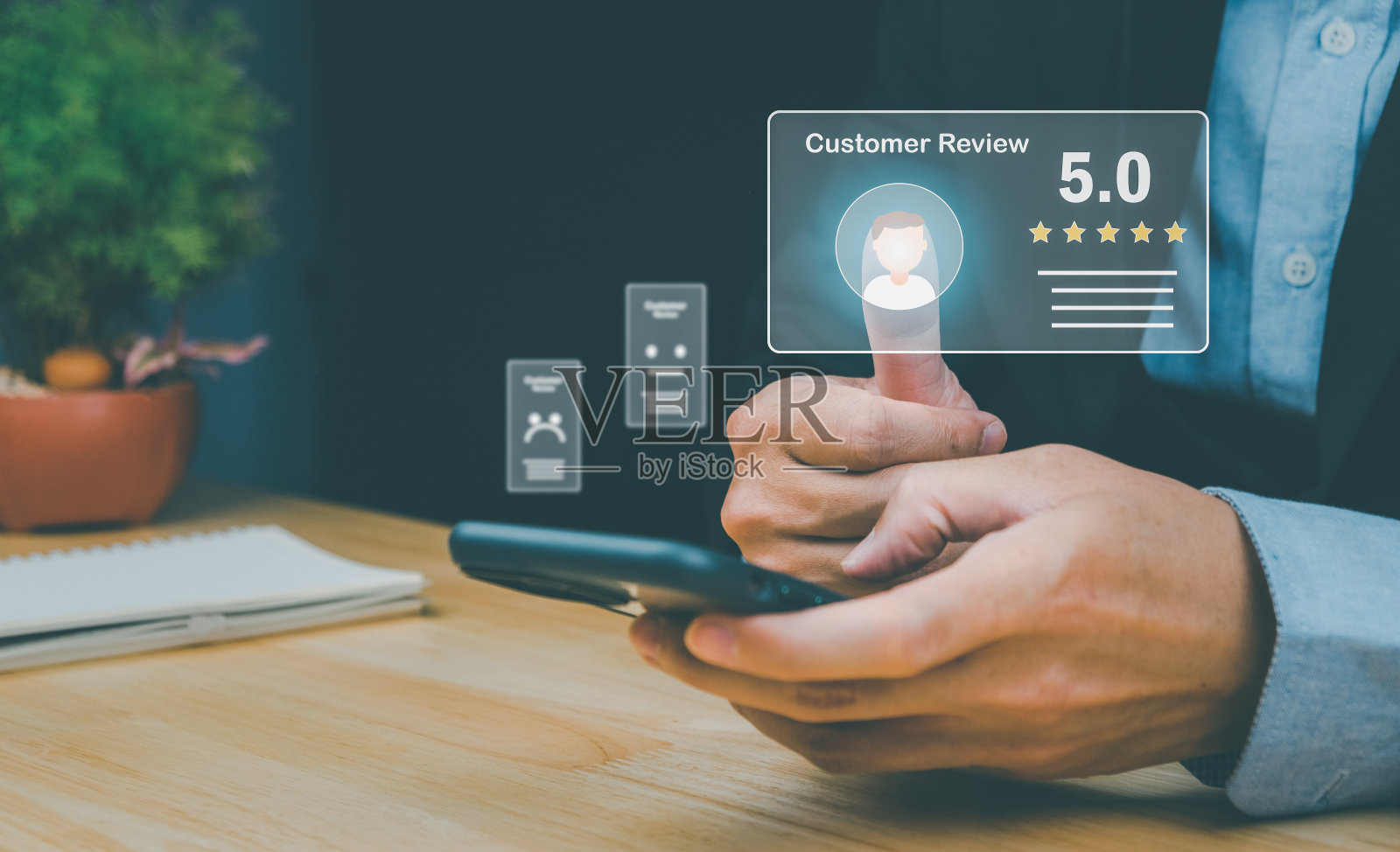 客户满意度调查，持续服务体验照片摄影图片