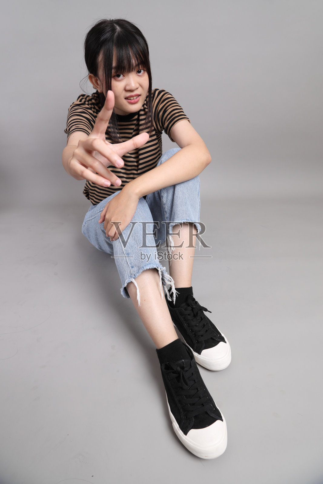 可爱的亚洲女人照片摄影图片