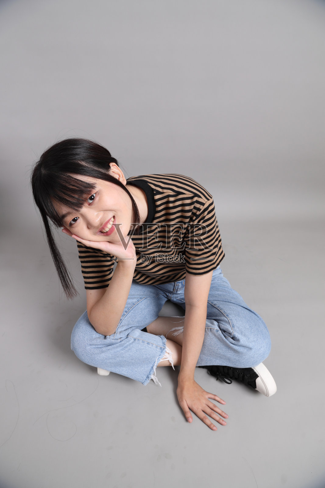 可爱的亚洲女人照片摄影图片